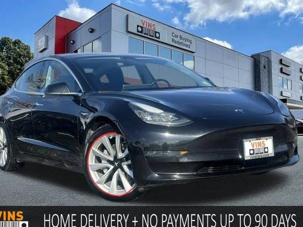 TESLA MODEL 3 2018 5YJ3E1EB9JF071781 image